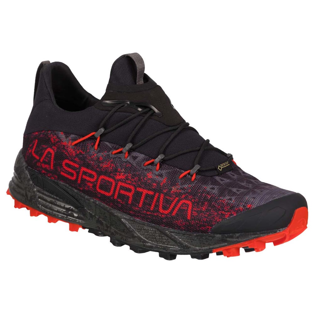 La Sportiva Tempesta GTX Men's Trail Running Shoes - Black/Red - AU-129860